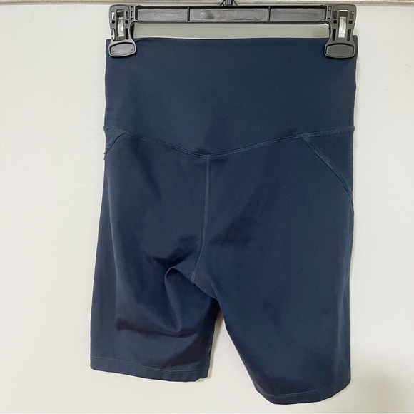 Girlfriend Collective Navy Blue Biker Shorts Small - Picture 3 of 7